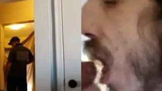 Suck off a British man at my Gloryhole