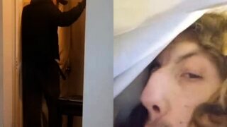 Sucking Cute British guy at my gloryhole new video