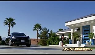 Swingers arrive to the mansion looking to explore their sexuality
