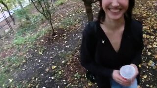 Sex-starved young blonde Lindsey Olsen enjoys fast fucking