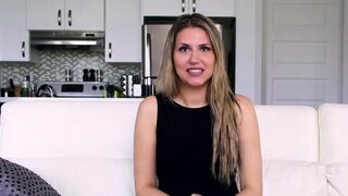 Hot French Canadian amateurs fucked in their first casting