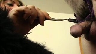 Appealing playgirl enjoys sex activities