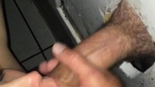 Facialized blowjob amateur glory hole