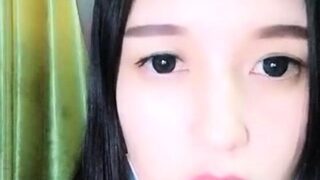 POV close up asian gf blowjob