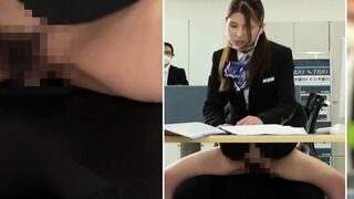 Continuous Fucking At Bank Finger Blasting Public Sex