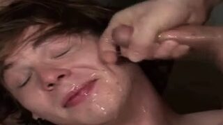 More than one cumshot in ass teen gay Derek hails from