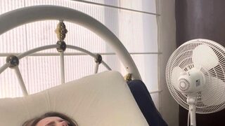 Chubby Brunette Big Boobs Dildo Masturbation