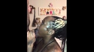 Hot Black Maid Does Some Webcam Black and Ebony