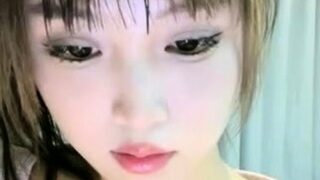 Great close up in japanese teen blowjob pov