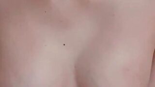 Big boobs milf masturbates with her dildo