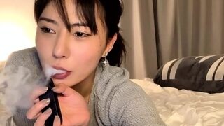 Japanese teen ai aito jerks off a cock
