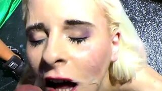 Ashlee Cox best of Casting Gangbang