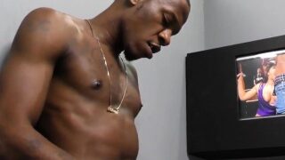 Dude blows black dick