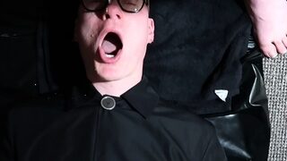 Urinating On An Inferior Geeky Faggot