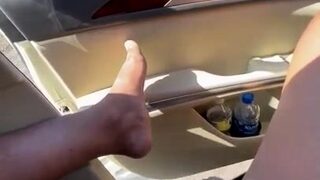 Cumshot wanting amateur MILF wanks cock in POV video