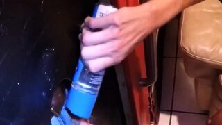 Big titted glory hole bj amateur blows
