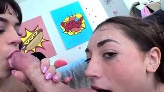 Dirty Auditions – A Cock To Share For Aria & Tiana