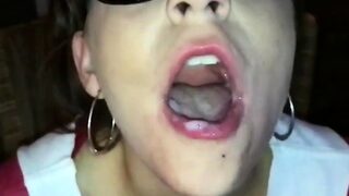 Cum swallow cutie again