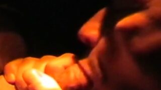 Gloryhole German sucks cock 4 facial