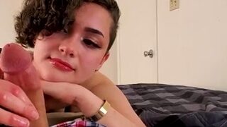 Edging POV Handjob With Huge Facial – MissStrawberryPunk