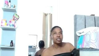 Hot Black Maid Does Some Webcam Black and Ebony