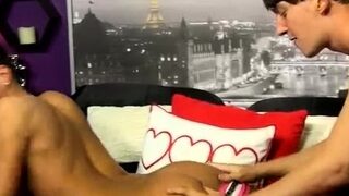 Hot gay kissing movie The gargling of firm twink sausage