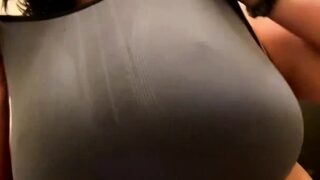 Big boobs milf masturbates with her dildo