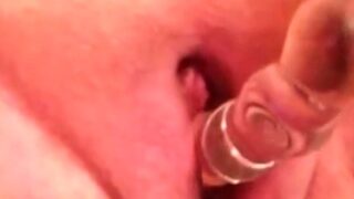 there slides a lot in my wet plump slit