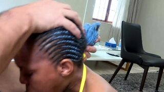 African girl with big boobs fake casting
