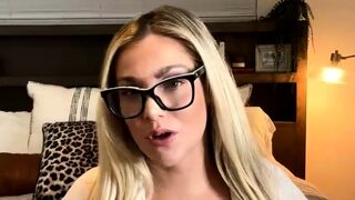 Amateur blond girl with big boobs getting fucked