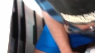 BJ gloryhole DILF fucked in home closeup