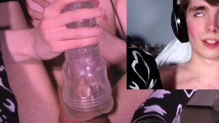 Cory Folsom gay solo masturbation