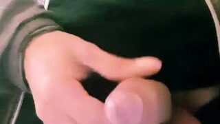 Solo masturbation and gay climax