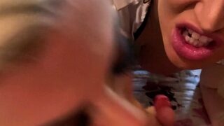 Busty Amateur Milf Wife Blowjob With Anal Fisting And Fucked