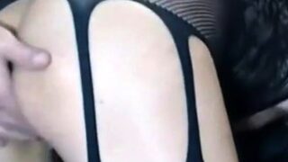 His stepsister love to practice anal and blowjob at home