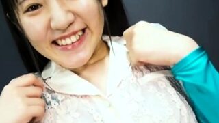 Pretty Japanese teen solo masturbation Uncensored