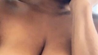 Black Girl Shows Asshole
