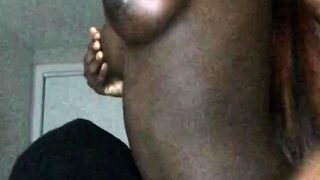 Busty and black booty everywhere with big tits