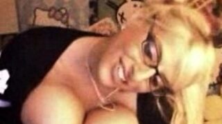 Big boobs milf masturbates with her dildo