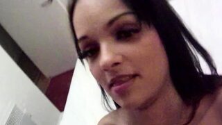 Hardcore ffm blowjob and doing handjob