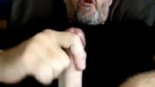 Hot Str8 Daddy Shoots a Nice Load 68