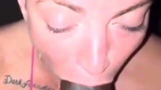 Amateur brunette doggystyle fucks a big cock