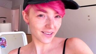 Pretty Japanese teen solo masturbation Uncensored