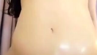 Webcam Asian chick anal masturbation tease