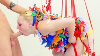 Anally ravaged submissive