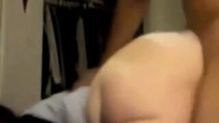 BBW White Ass Pounded by Skinny Black Guy